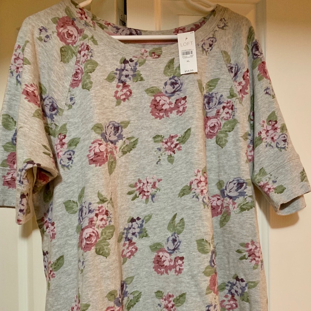 BNWT loft Sweatshirt tunic